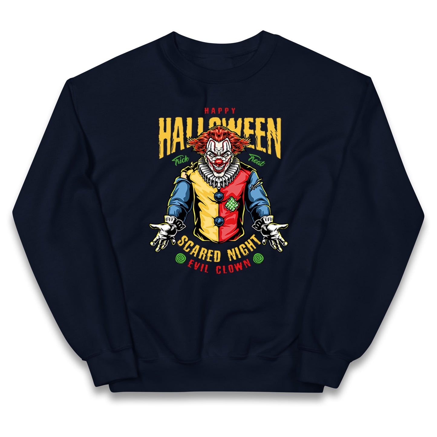Halloween Clown Kids Jumper