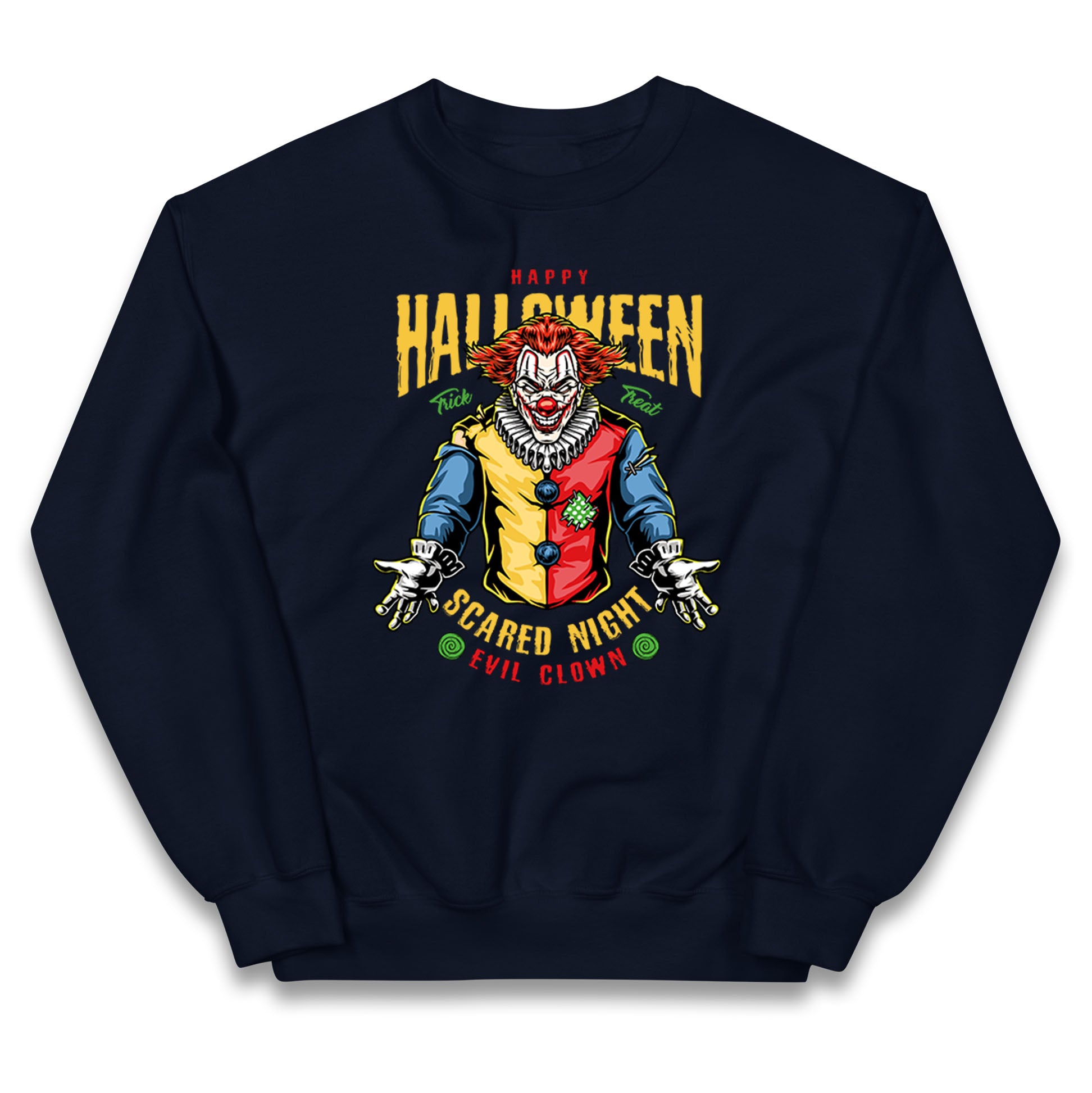 Halloween Clown Kids Jumper