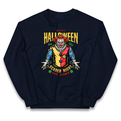 Halloween Clown Kids Jumper
