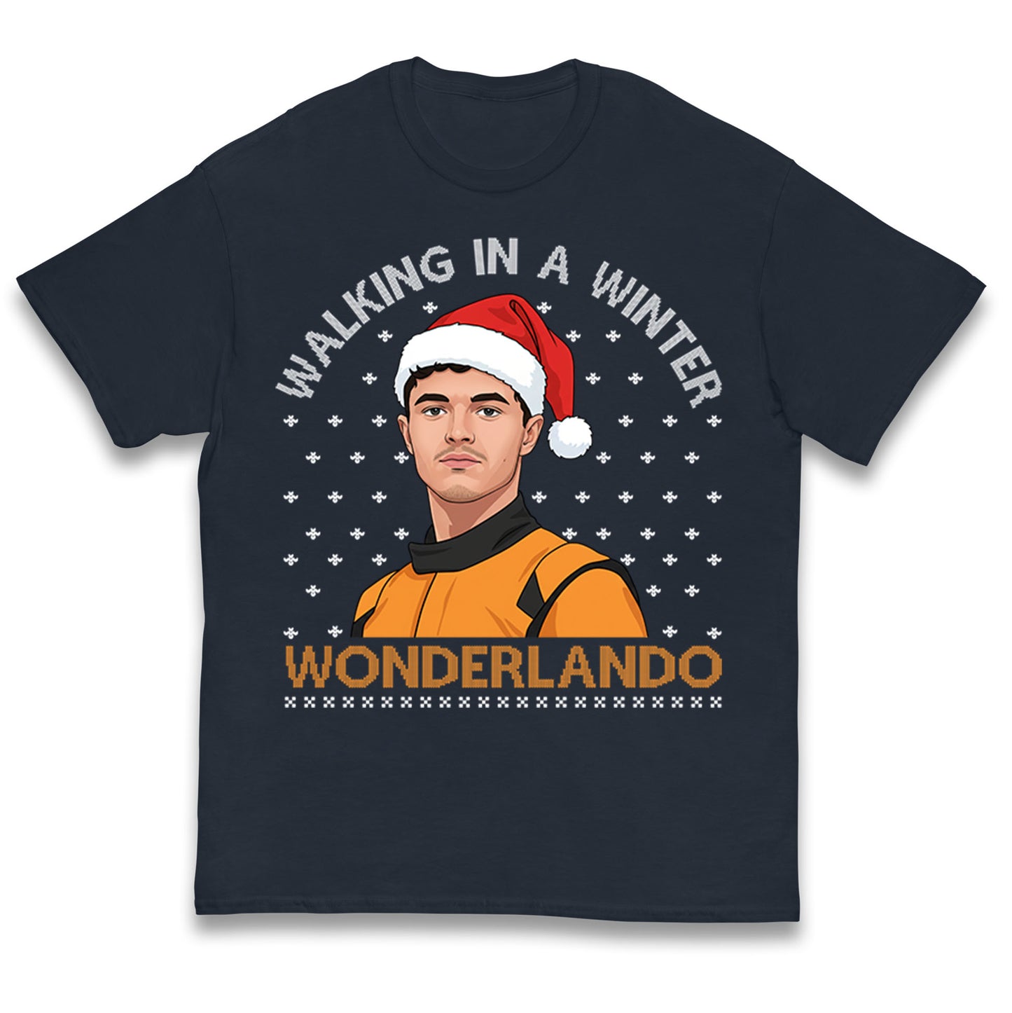 Lando Norris Christmas Kids T Shirt