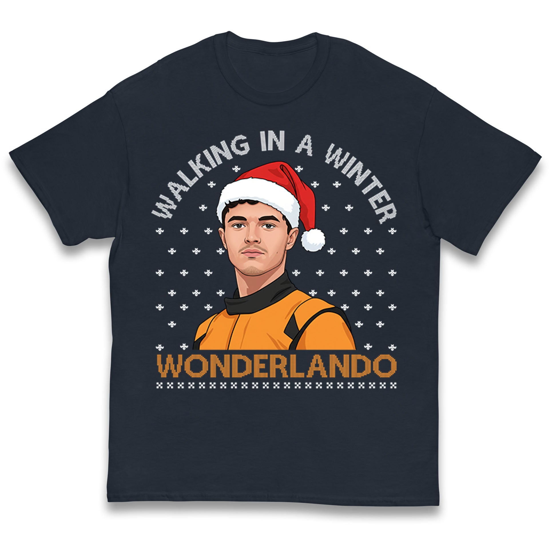 Lando Norris Christmas Kids T Shirt