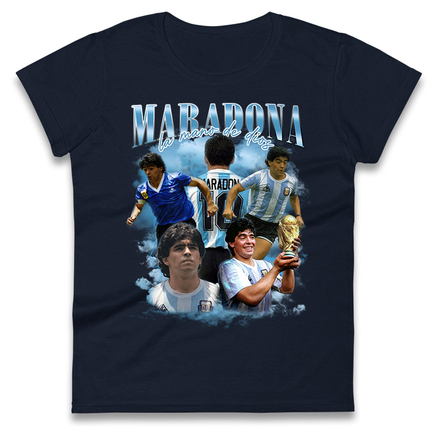 Diego Maradona Womens Tee Top