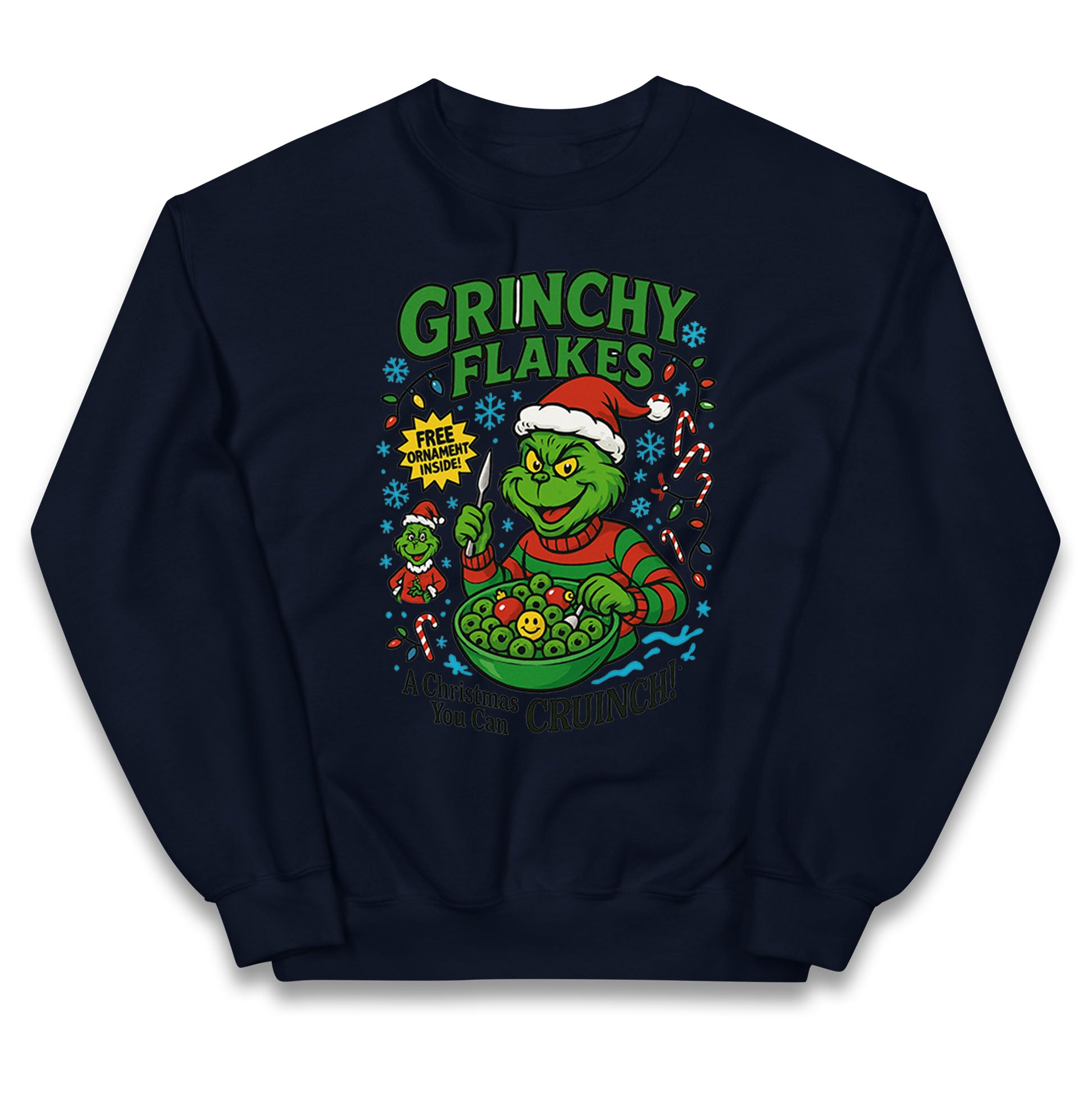 Grinch Christmas Kids Jumper