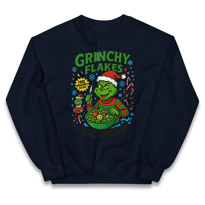 Grinch Christmas Kids Jumper