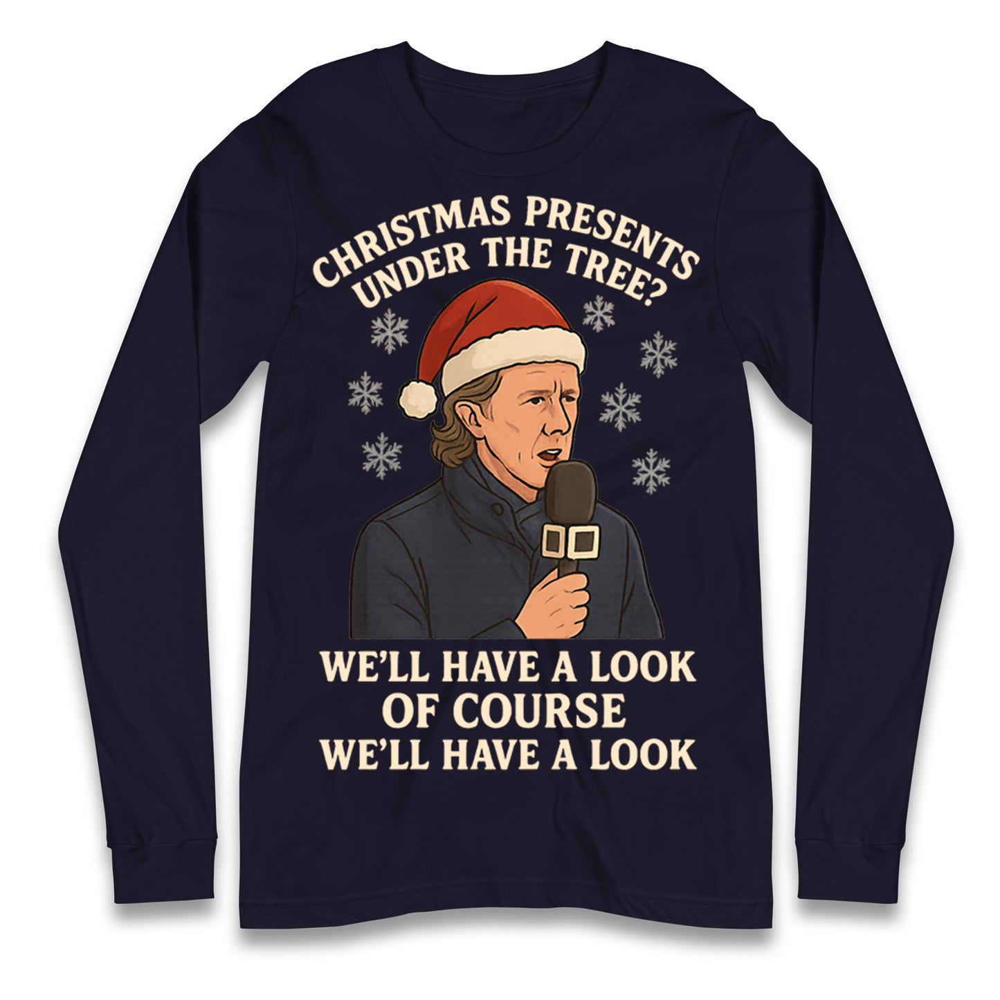 Steve McManaman Christmas Longsleeve T Shirt