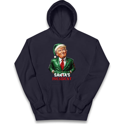 Donald Trump Christmas Kids Hoodie