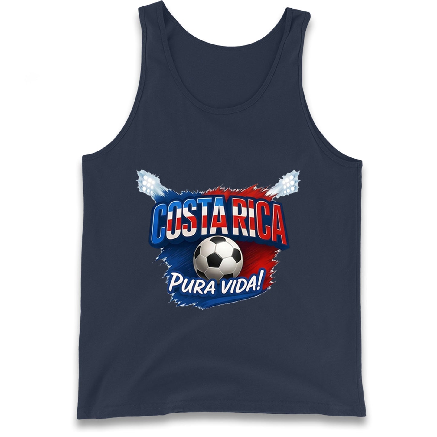 Costa Rica Retro World Cup Tank Top
