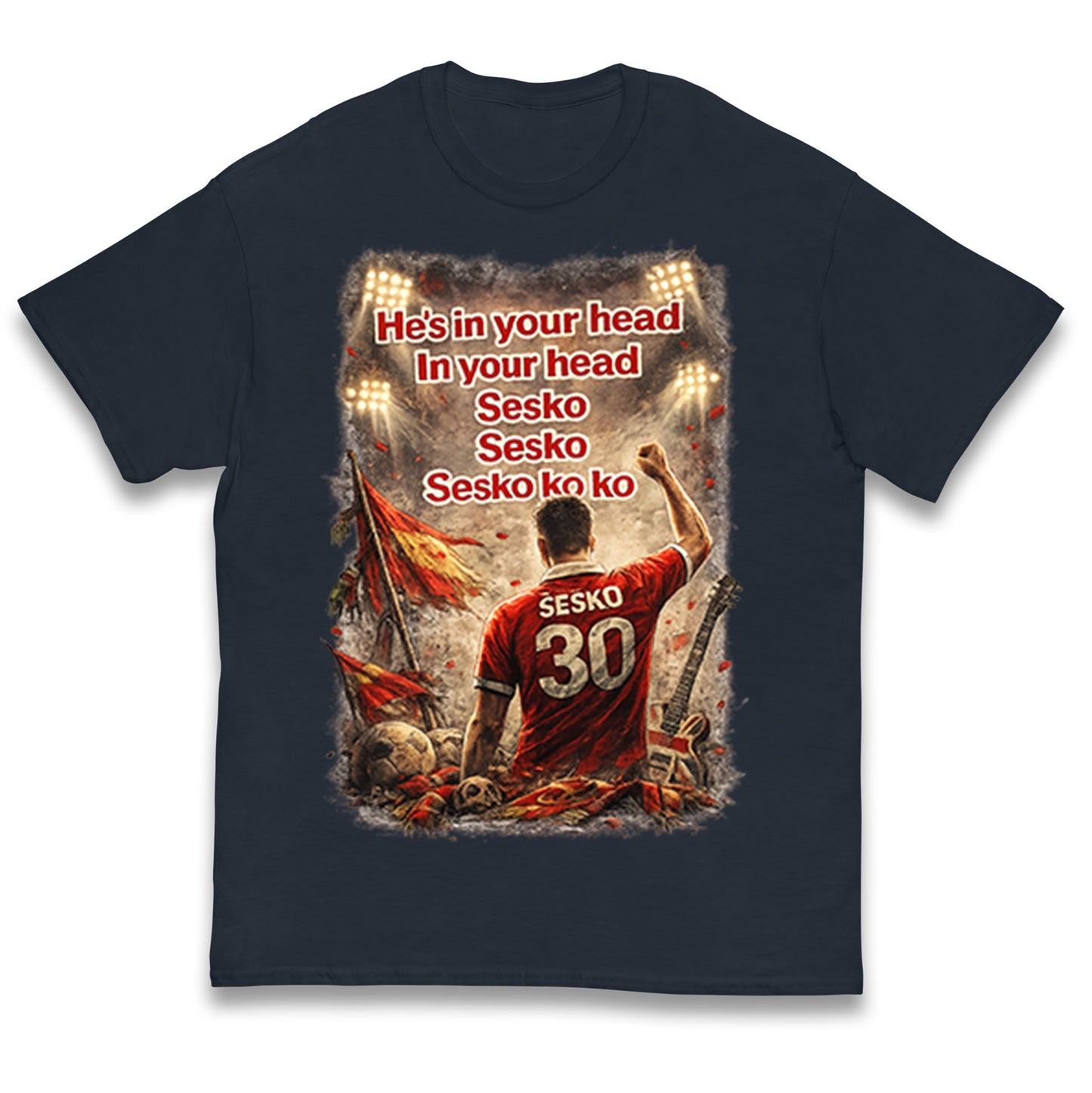 He's in Your Head in Your Head Sesko Sesko Sesko ko ko Kids T Shirt