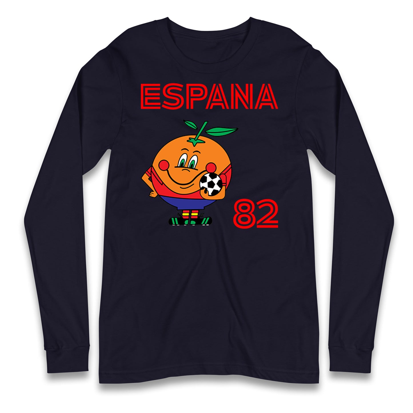 Spain 82 World Cup Longsleeve T Shirt