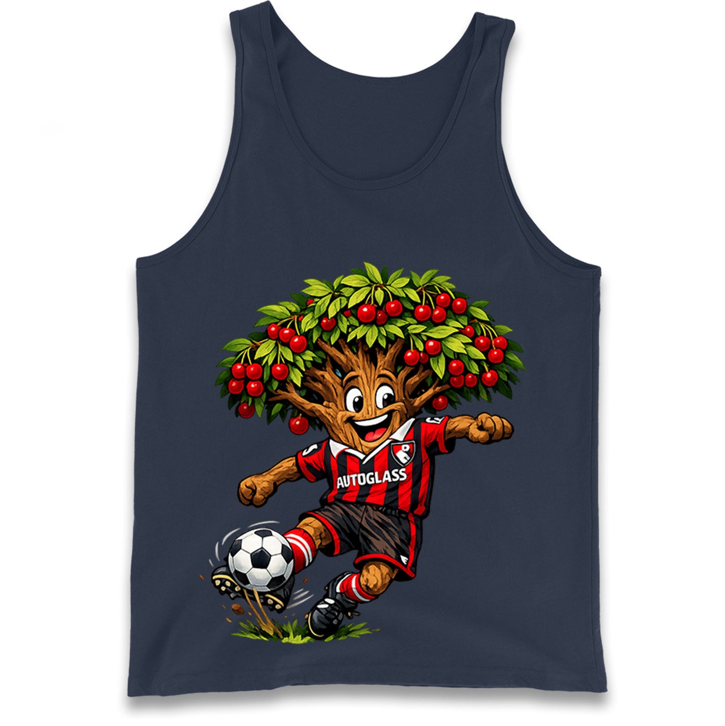 Retro AFC Bournemouth Football Tank Top