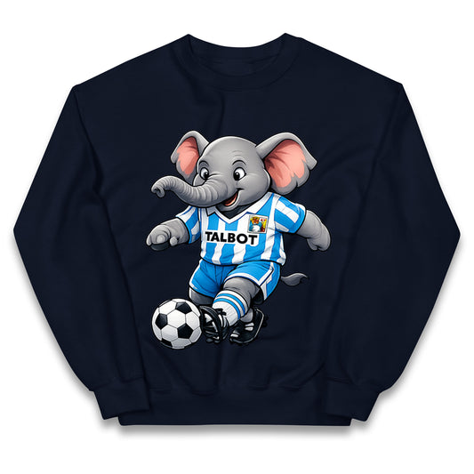 Retro Coventry City Football Kids Jumper 