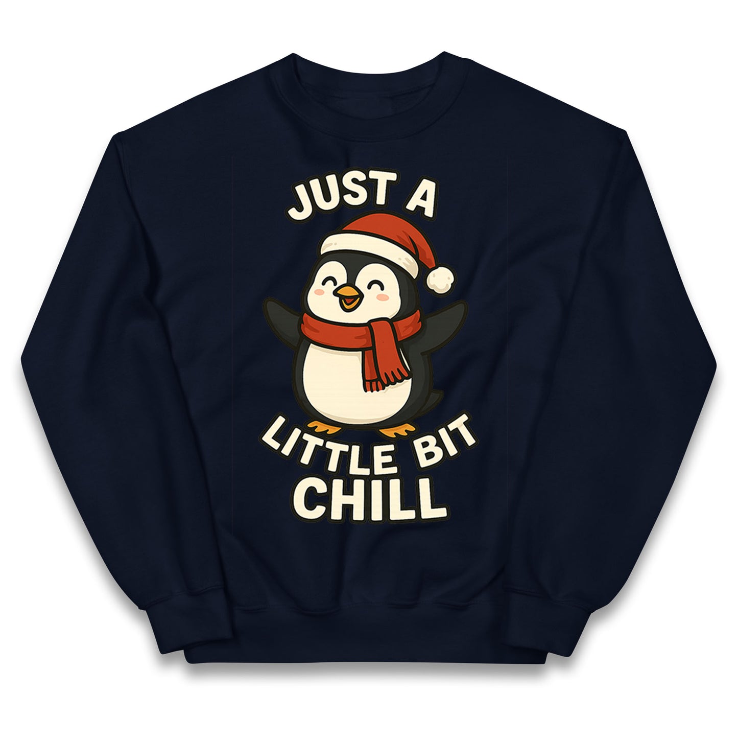 Penguin Christmas Kids Jumper