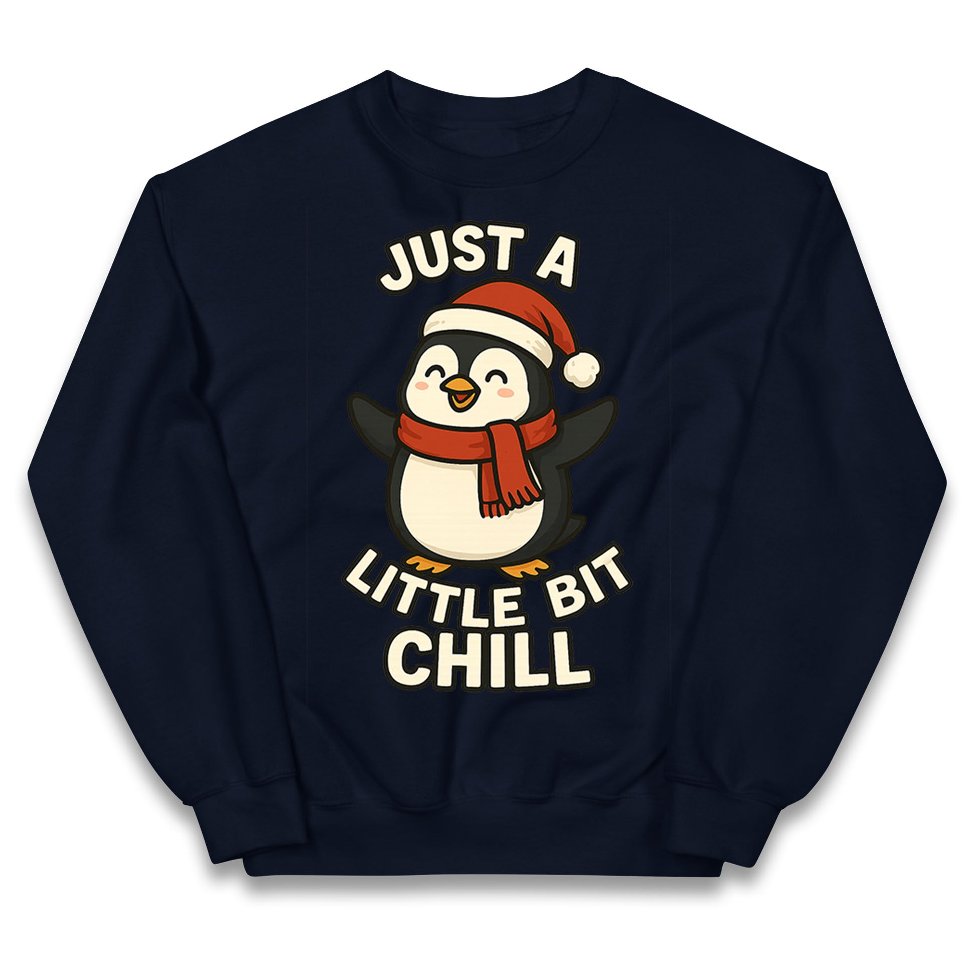 Penguin Christmas Kids Jumper