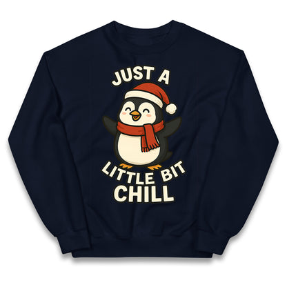 Penguin Christmas Kids Jumper