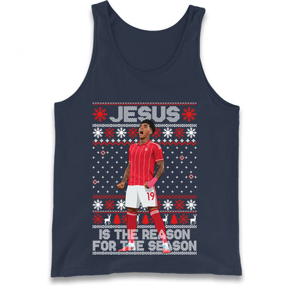 Nottm Forest FC Christmas Tank Top