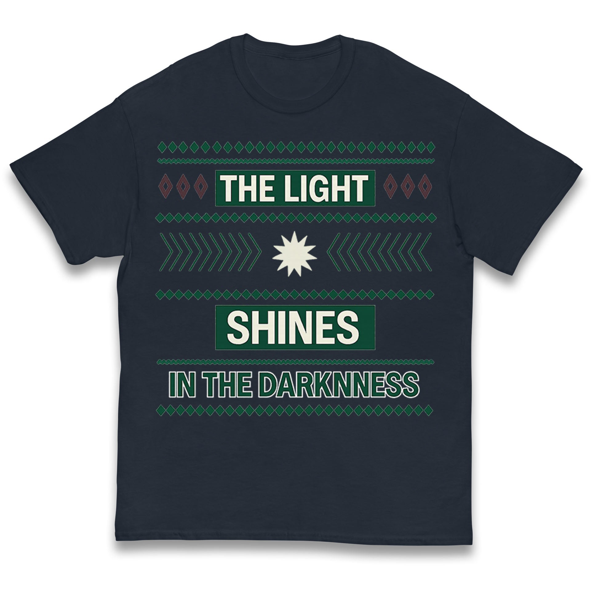 The Light Shines in the Darkness Kids T Shirt