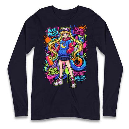 Moon Prism Power Longsleeve T Shirt 