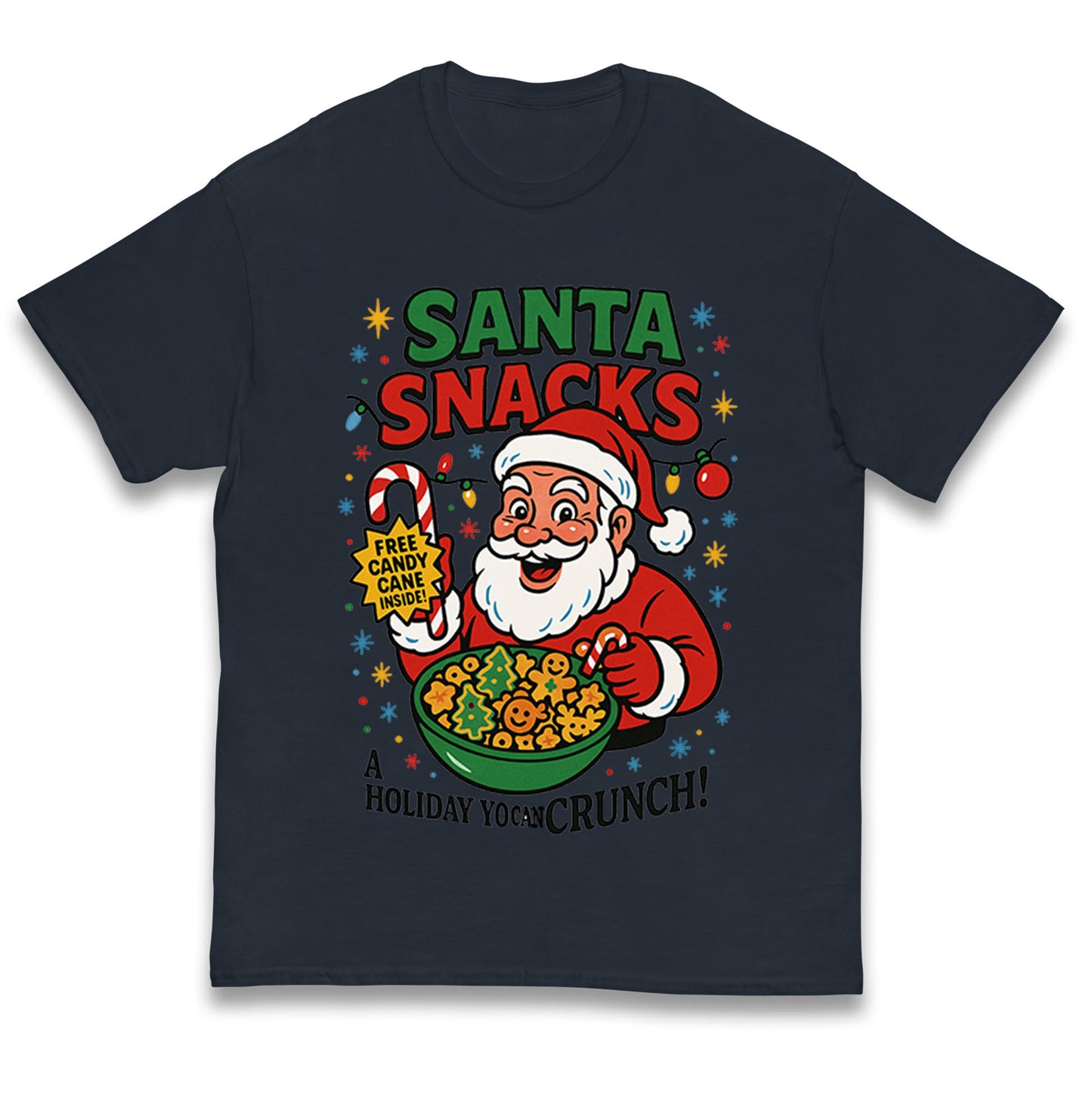 Santa Crunch Kids T Shirt