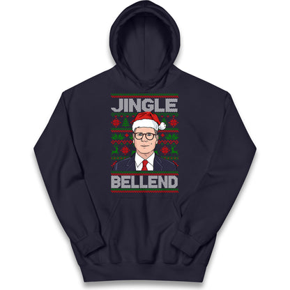 Keir Starmer Jingle Bell End Kids Hoodie 