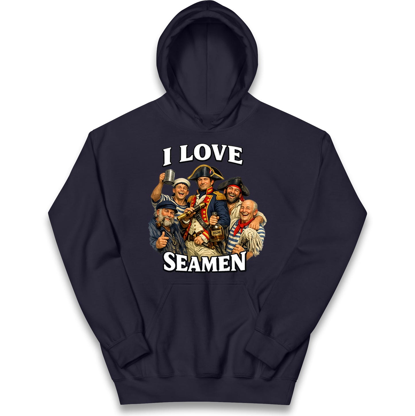I Love Seamen Funny Cringe Meme Offensive  Kids Hoodie