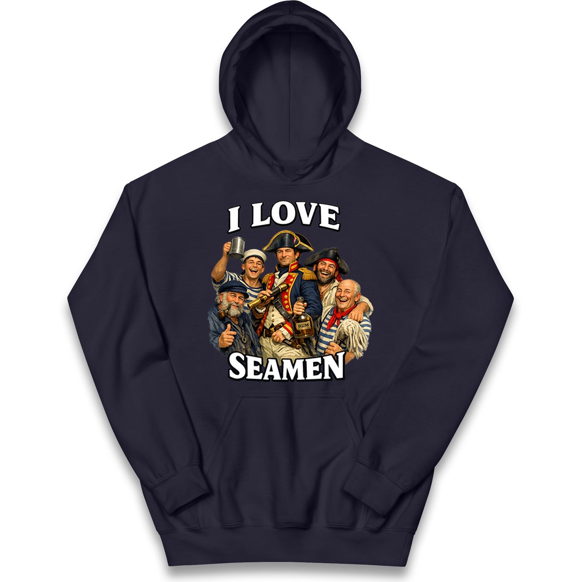 I Love Seamen Funny Cringe Meme Offensive  Kids Hoodie