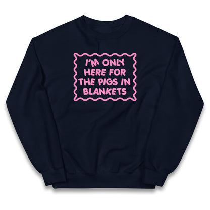 Pigs In Blankets Christmas Kids Jumper