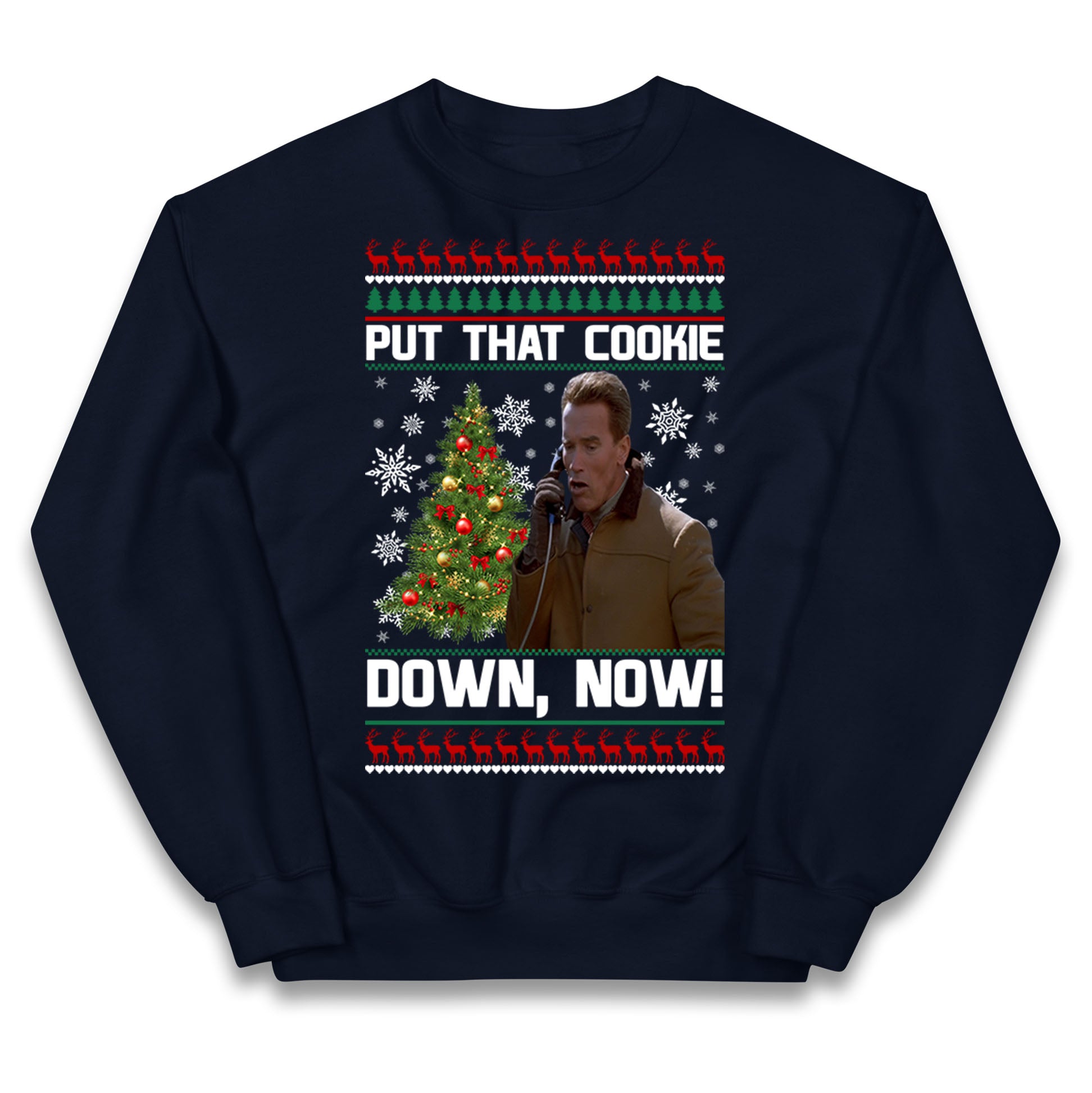 Arnie Christmas Kids Jumper