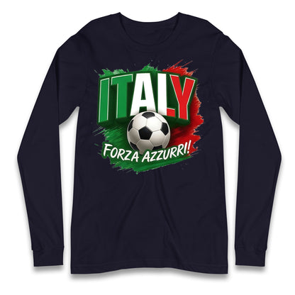 Italy Retro World Cup Longsleeve T Shirt 