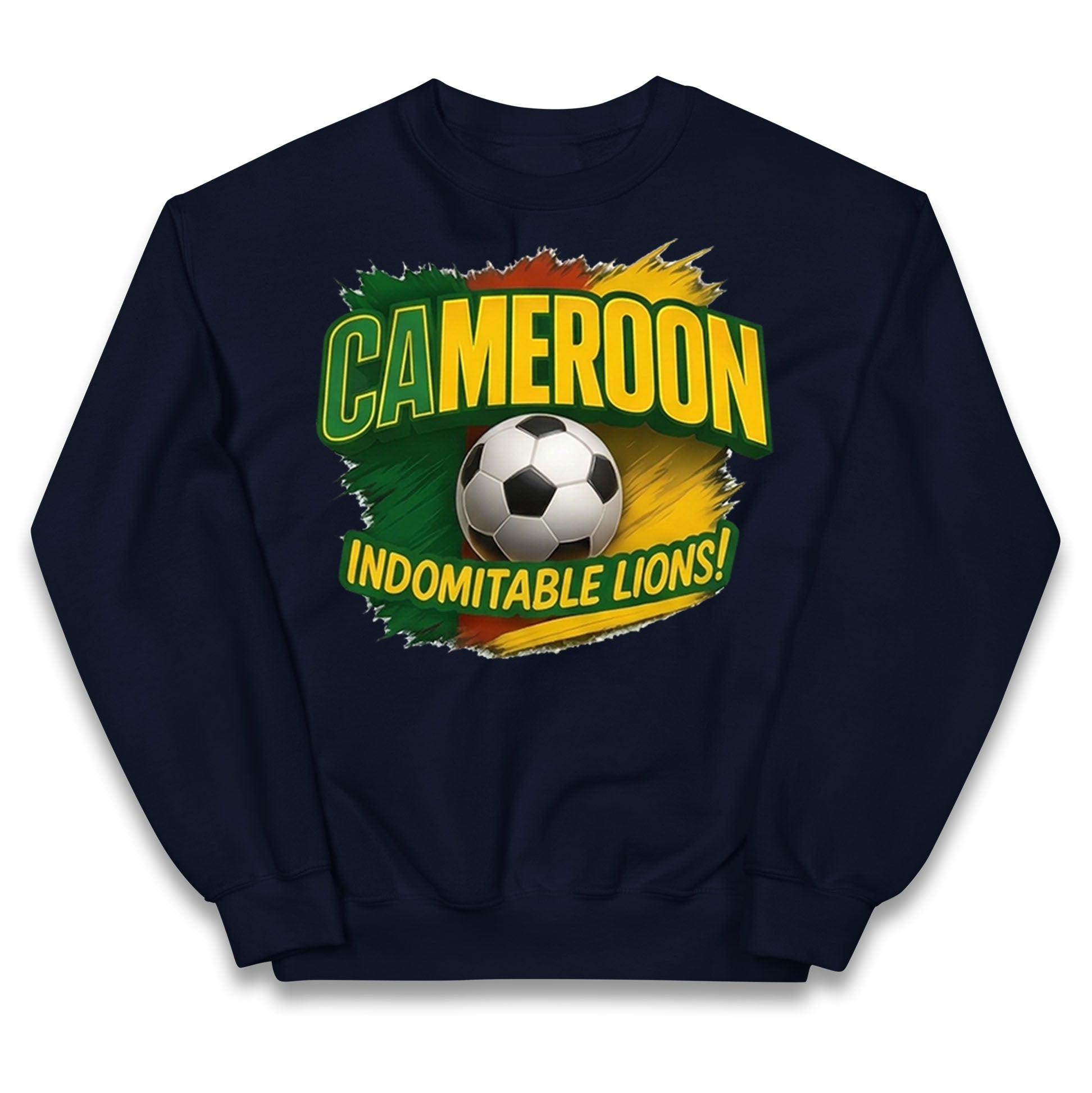 Cameroon Retro World Cup Kids Jumper