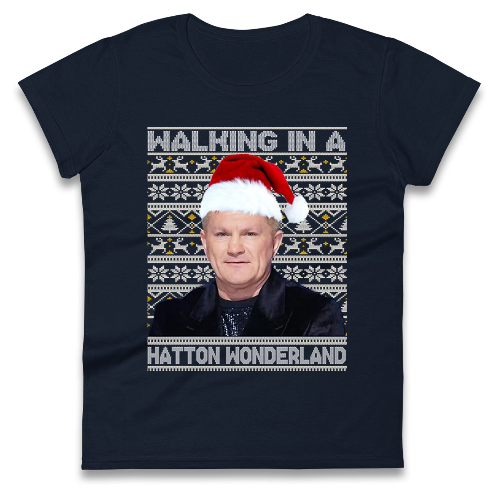 Ricky Hatton Christmas Ladies T Shirt