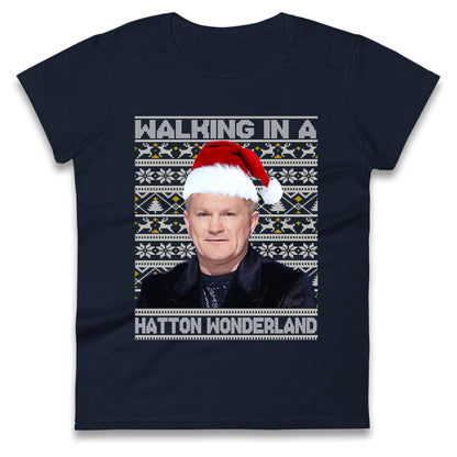 Ricky Hatton Christmas Ladies T Shirt