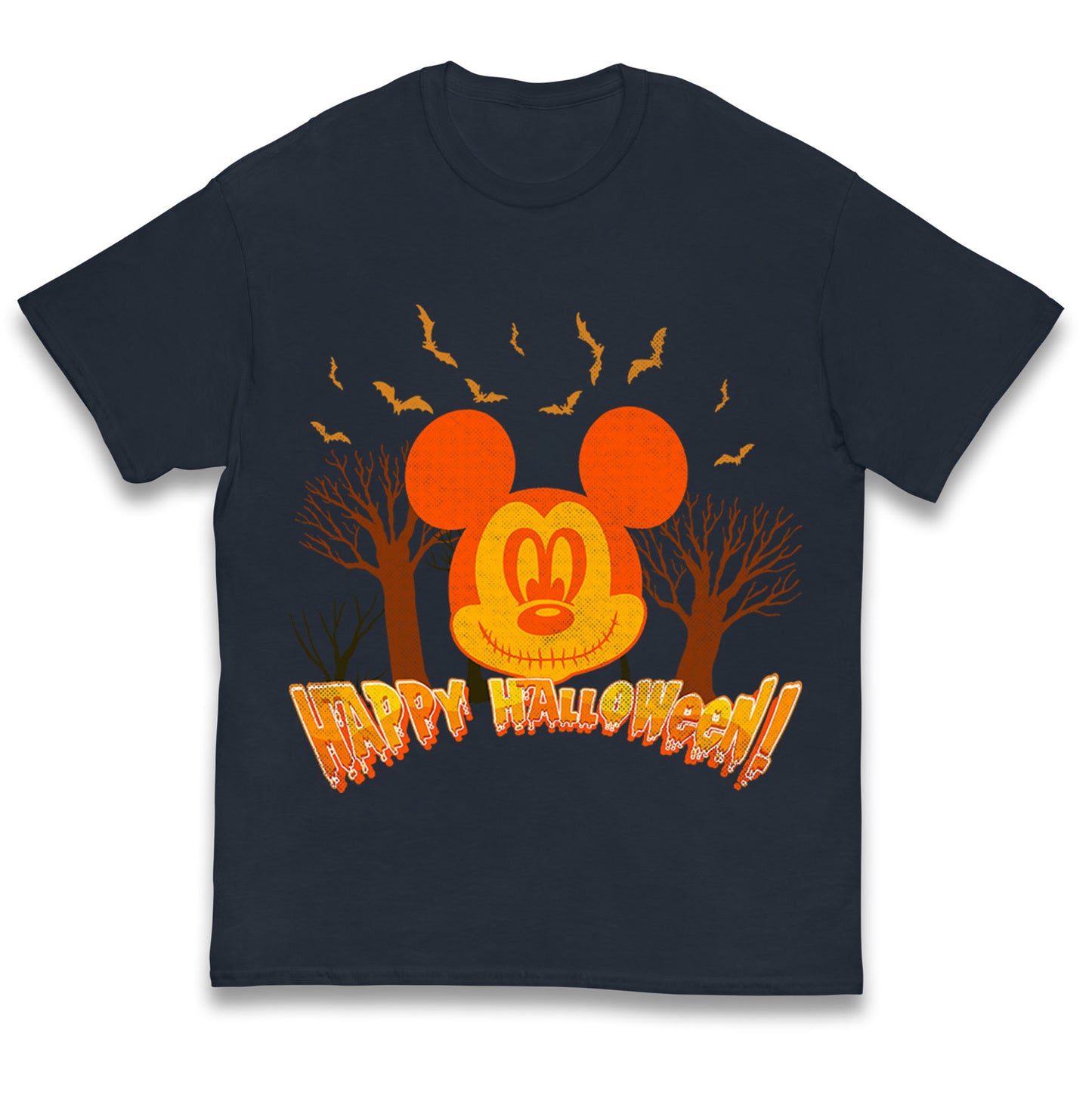 Mickey Mouse Happy Halloween Kids T Shirt