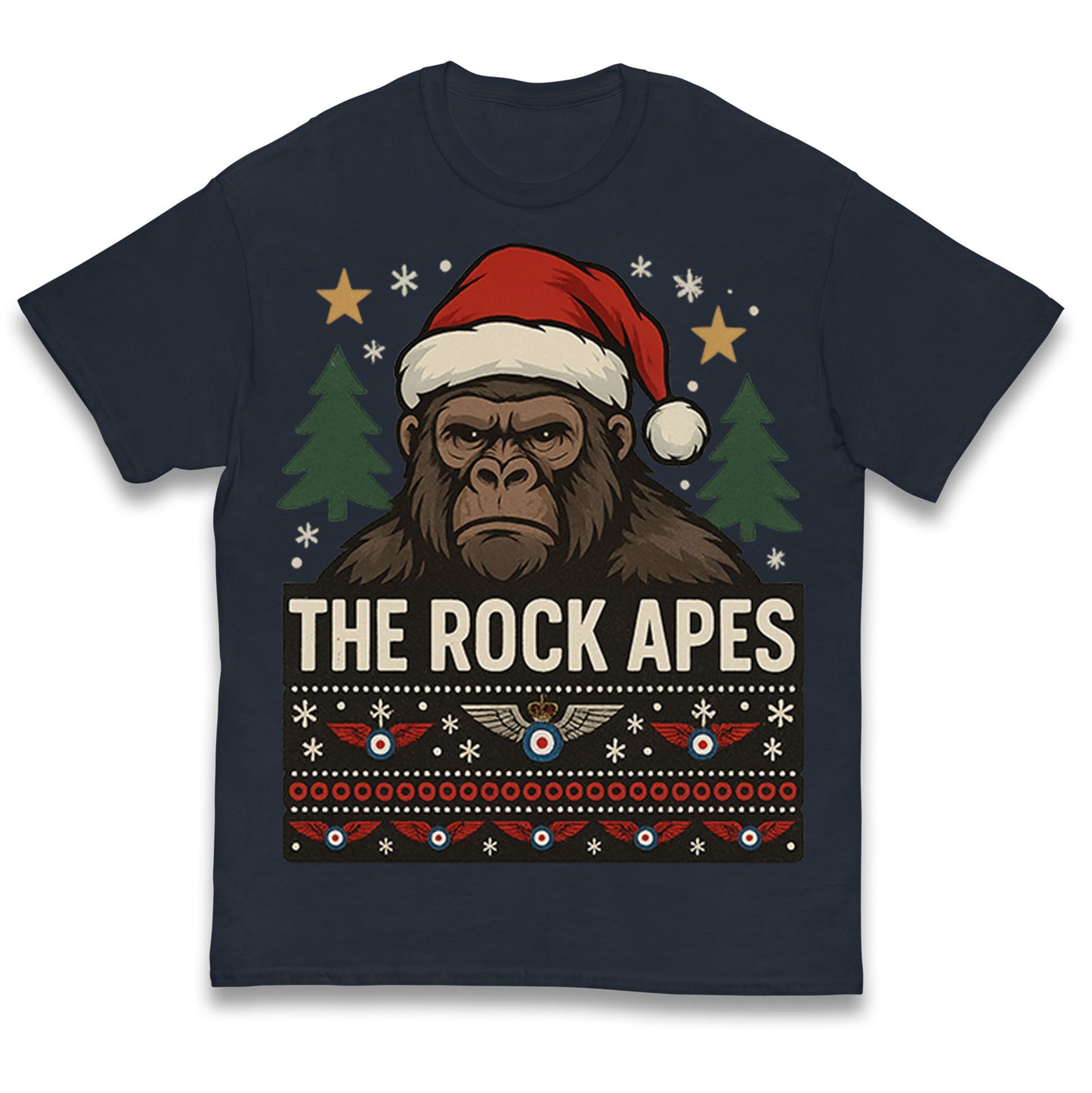 RAF Regiment Christmas Kids T Shirt
