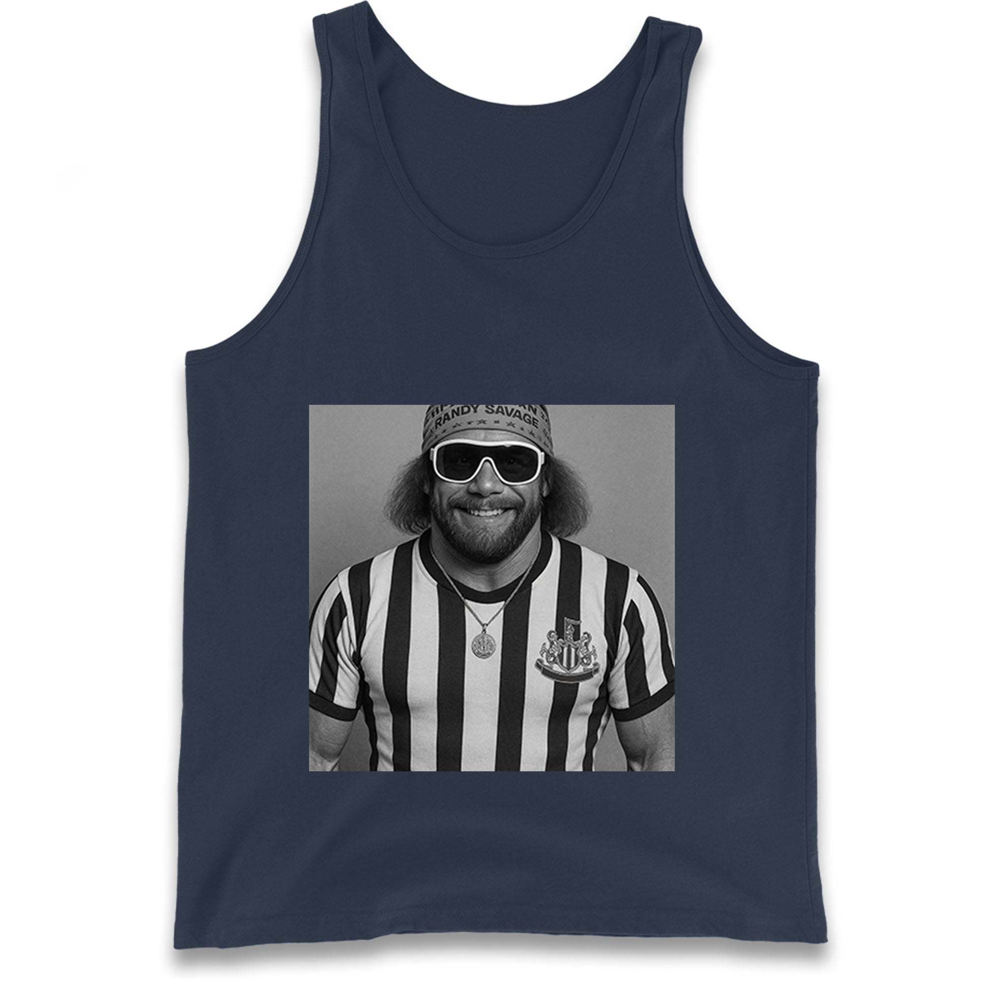 Macho Man Newcastle United Tank Top