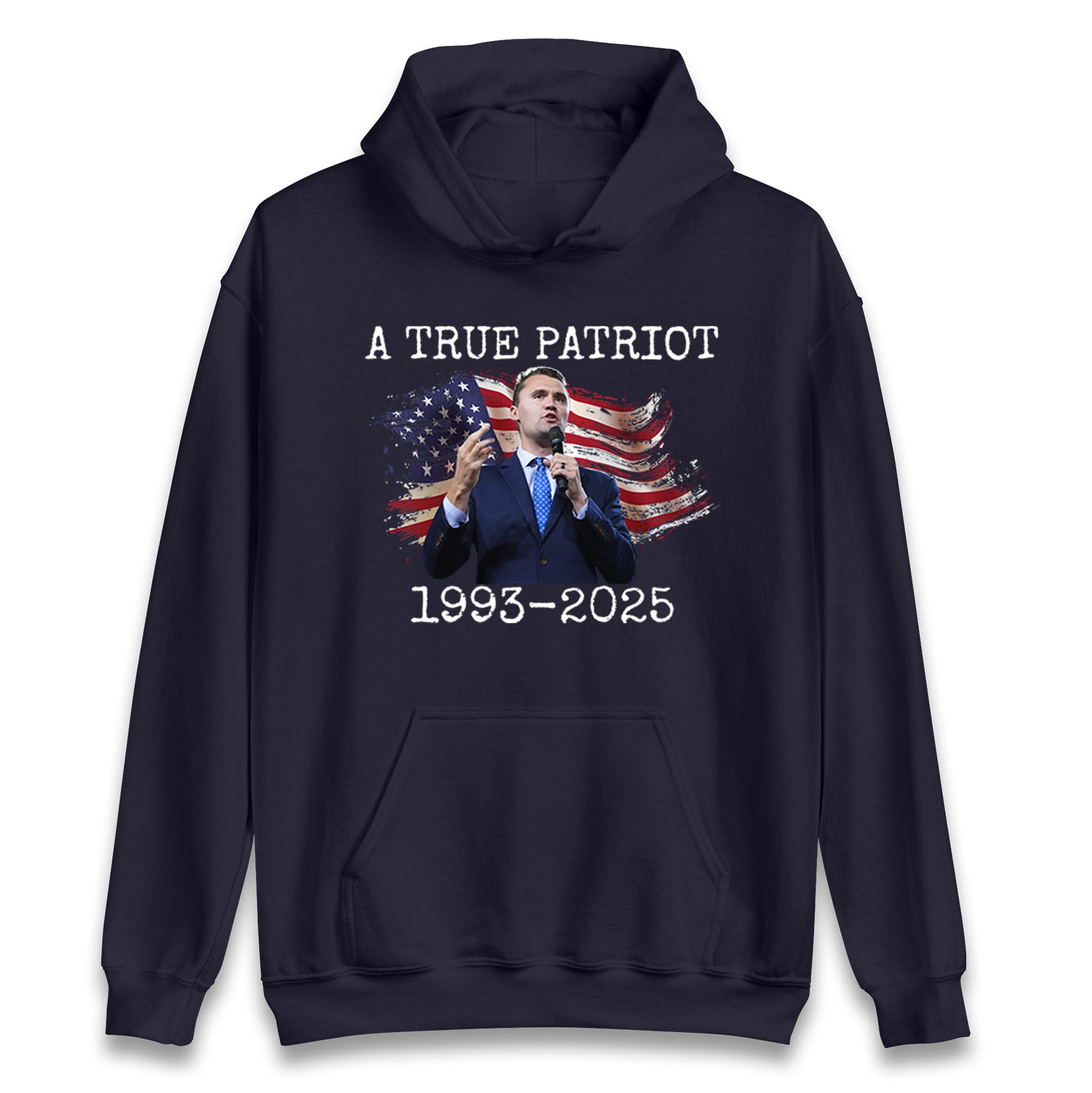 Charlie Kirk Tribute Hoodie