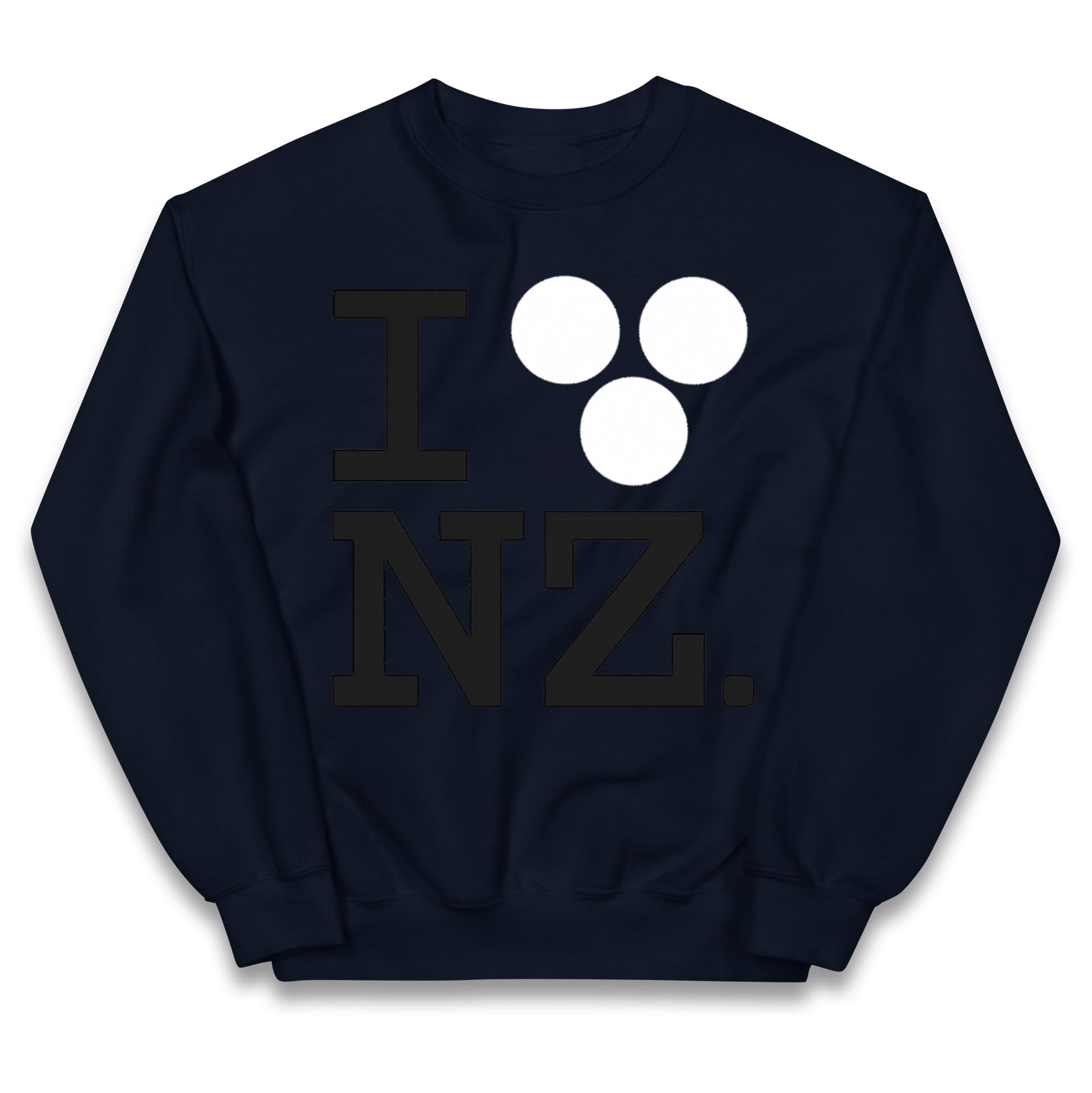 I Love NZ Orlando Bloom Huffer Kids Jumper