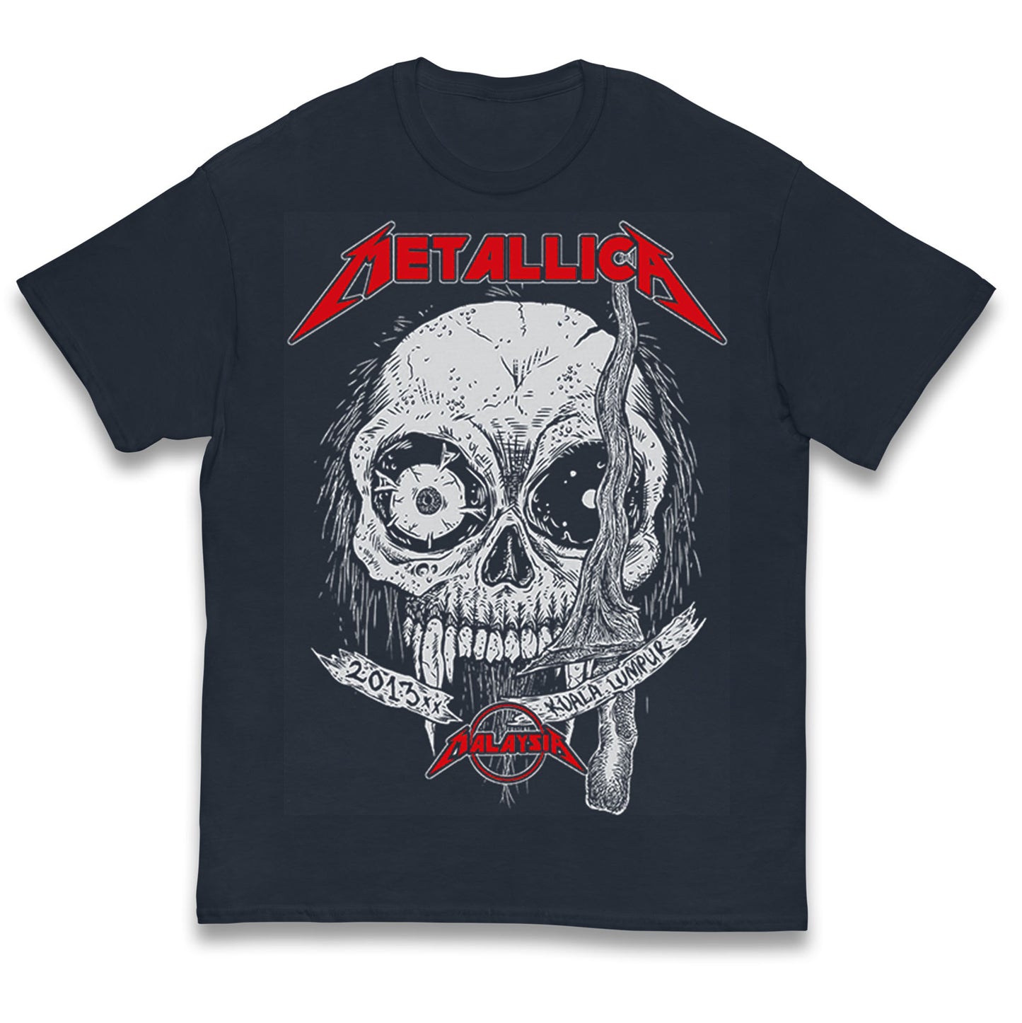 Metallica 2013 Kuala lumpur Kids T Shirt