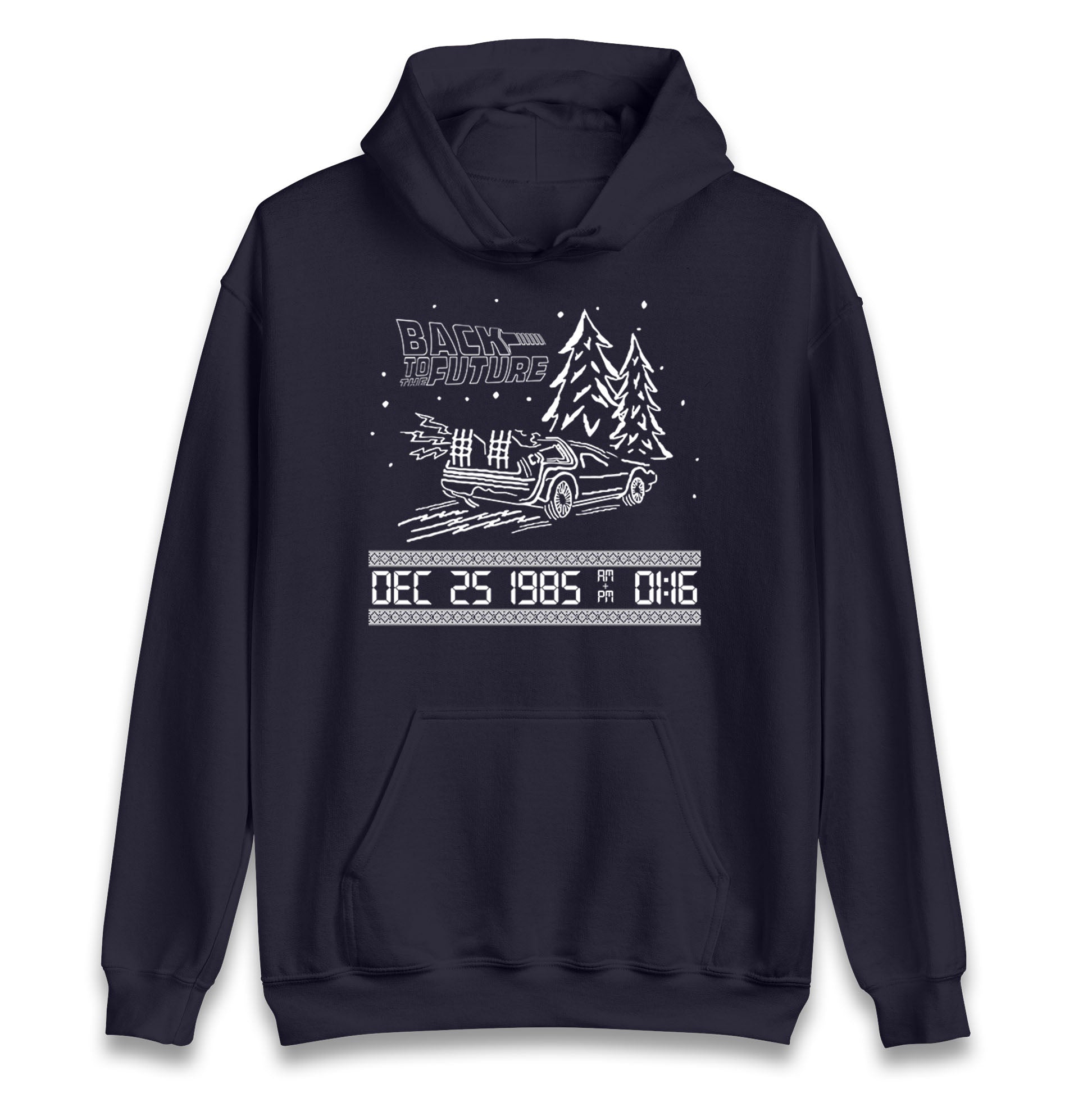 Dec 25 1985 Christmas Hoodie