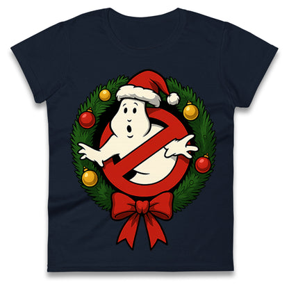Ghostbusters Christmas Ladies T Shirt