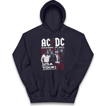 Highway To Hell Tour Kids Hoodie
