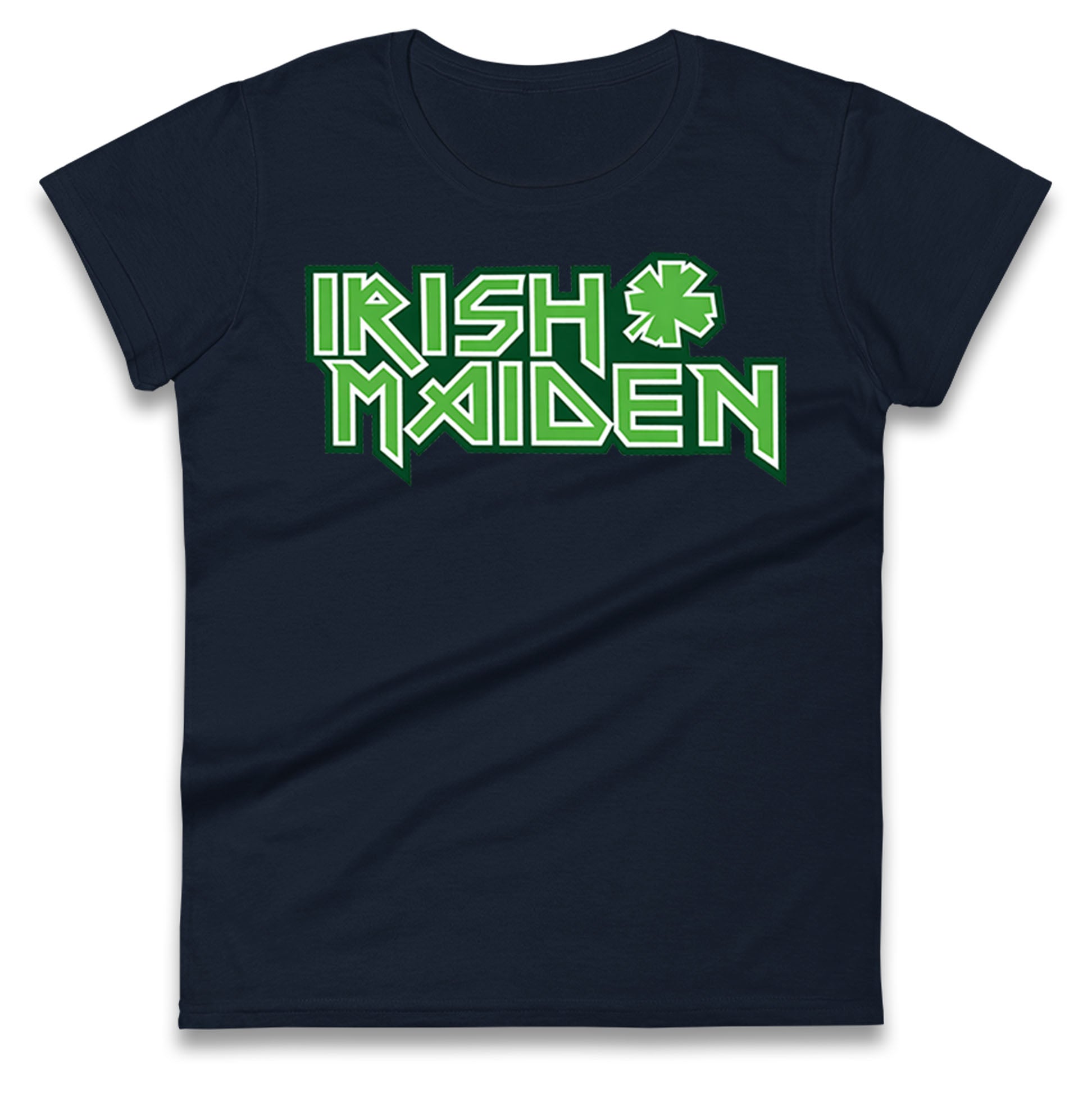 Irish Maiden St Patricks Day Ladies T Shirt