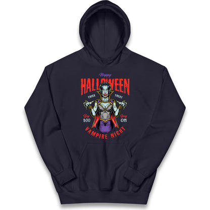 Halloween Vampire Kids Hoodie