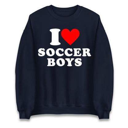 I Love Soccer Boys Jumper