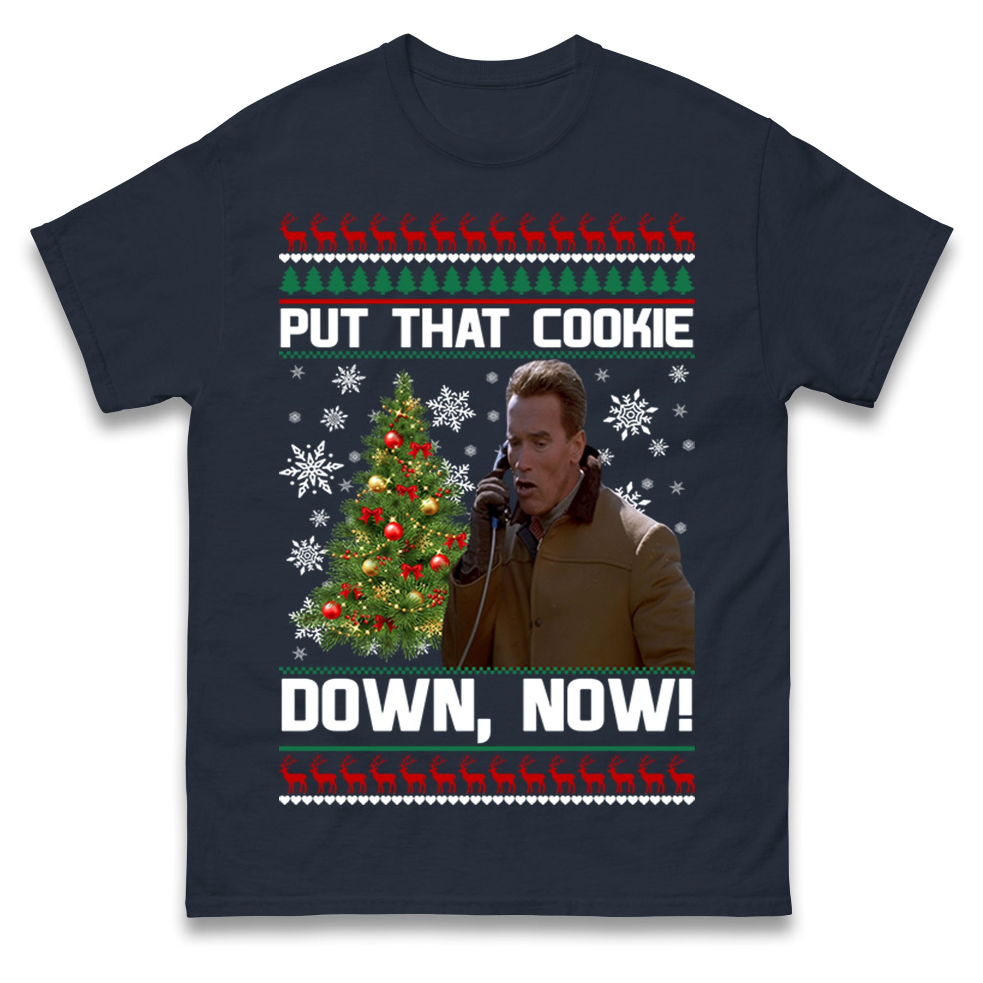 Arnie Christmas T Shirt