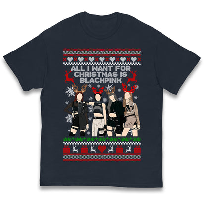 BlackPink Christmas Kids T Shirt