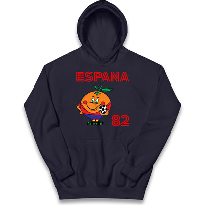 Spain 82 World Cup Kids Hoodie