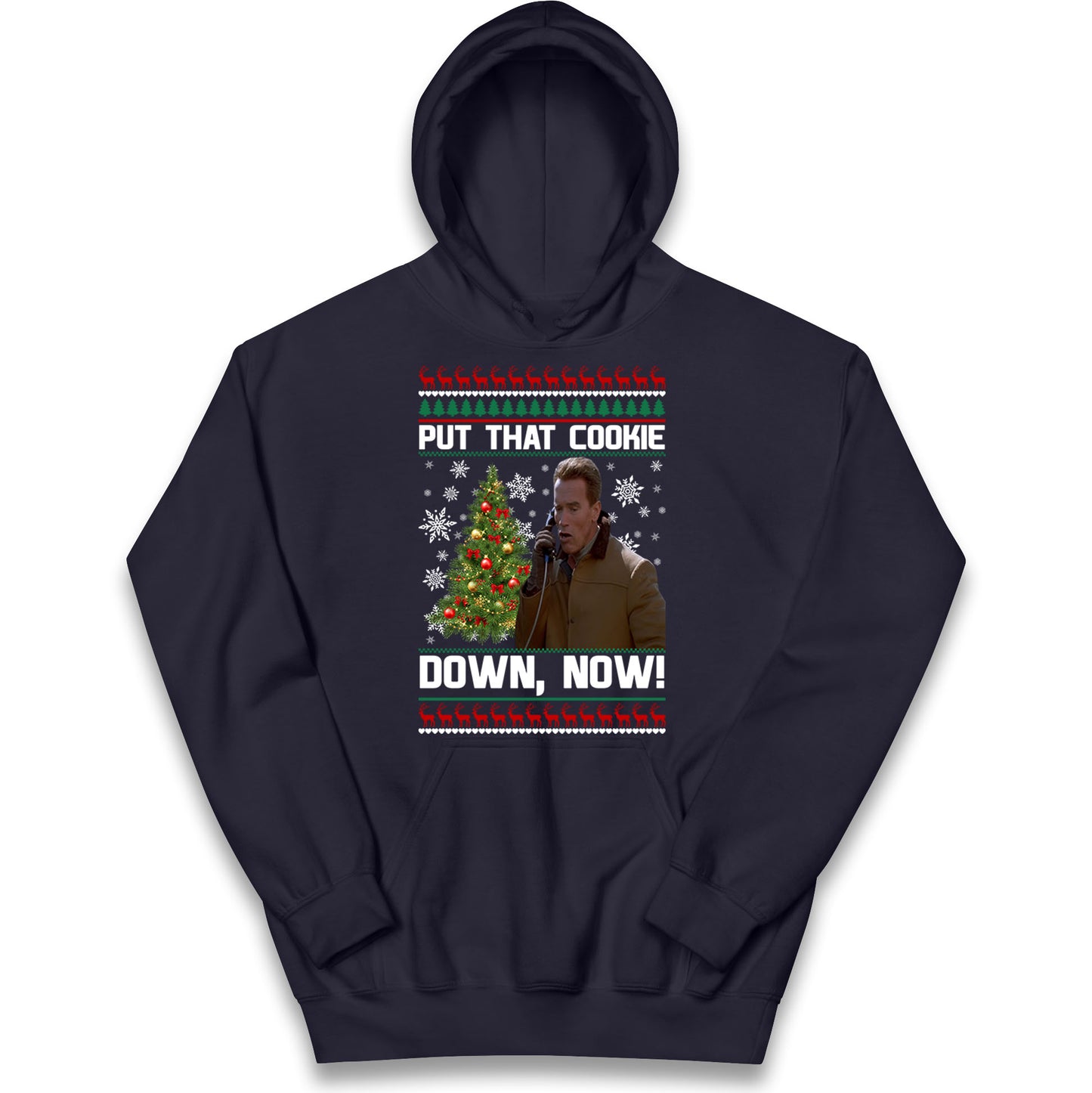 Arnie Christmas Kids Hoodie