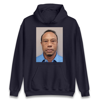Tiger Woods Mugshot Hoodie
