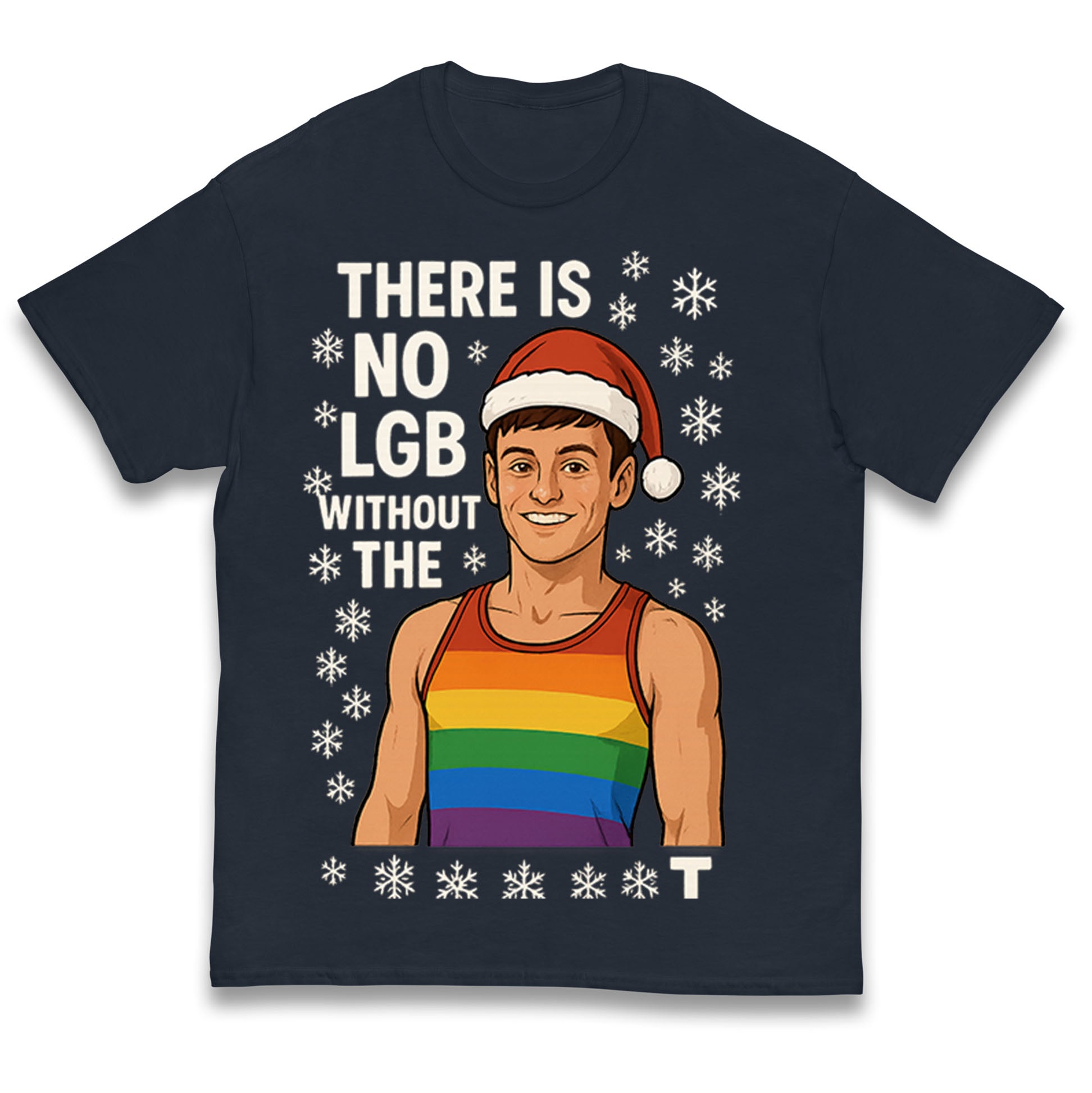 Tom Daley Christmas Kids T Shirt 