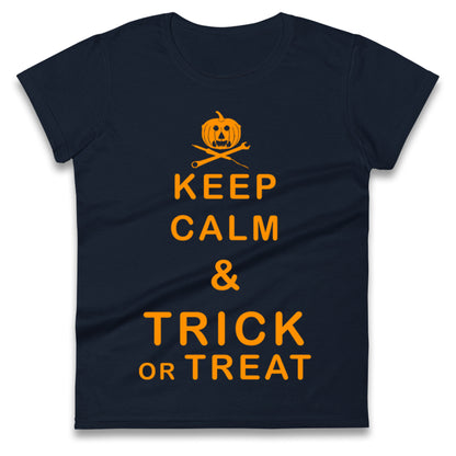 Keep Calm And Trick Or Treat Halloween t shirt
